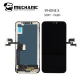 TOUCHSCREEN + DISPLAY LCD DISPLAY COMPLETO PER APPLE IPHONE X 5.8 MECHANIC OLED VERSIONE SOFT