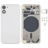 COVER POSTERIORE PER APPLE IPHONE 12 MINI 5.4 BIANCO