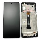DISPLAY LCD + TOUCHSCREEN DISPLAY COMPLETO + FRAME PER TCL 50 PRO NXTPAPER 5G (T803E T803D) NERO OPACO ORIGINALE