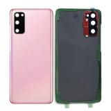 COVER POSTERIORE PER SAMSUNG GALAXY S20 G980F / S20 5G G981B  ROSA