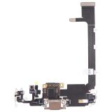 FLEX DI RICARICA + SMALL BOARD PER APPLE IPHONE 11 PRO MAX 6.5 ORO ORIGINALE