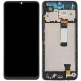 DISPLAY LCD + TOUCHSCREEN DISPLAY COMPLETO + FRAME PER XIAOMI REDMI A5 (25028PC03G 25028RN03A) / POCO C71 (25028PC03I 25028PC03G) NERO ORIGINALE