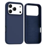 CUSTODIA CELLULARE DI SILICONE LIQUIDO + MAGNETICO PER APPLE IPHONE 17 PRO MAX BLU