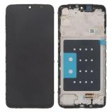 TOUCHSCREEN + DISPLAY OLED DISPLAY COMPLETO + FRAME PER SAMSUNG GALAXY A16 5G A166P NERO OEM