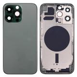 COVER POSTERIORE PER APPLE IPHONE 13 PRO 6.1 VERDE MATERIALE ORIGINALE