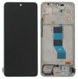 TOUCHSCREEN + DISPLAY AMOLED DISPLAY COMPLETO + FRAME PER XIAOMI REDMI NOTE 14 5G (24094RAD4G) VERDE ORIGINALE (SERVICE PACK)