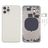 COVER POSTERIORE PER APPLE IPHONE 11 PRO MAX 6.5 BIANCO