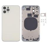 COVER POSTERIORE PER APPLE IPHONE 11 PRO MAX 6.5 BIANCO OEM