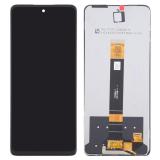 DISPLAY LCD + TOUCHSCREEN DISPLAY COMPLETO SENZA FRAME PER TCL 50 NXTPAPER 5G (T702D) / TCL 50 PRO NXTPAPER 5G (T803E T803D) NERO ORIGINALE (SMERIGLIATO)