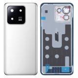 COVER POSTERIORE PER XIAOMI 13 (2211133C 2211133G) BIANCO ORIGINALE