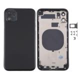 COVER POSTERIORE PER APPLE IPHONE 11 6.1 NERO ORIGINALE