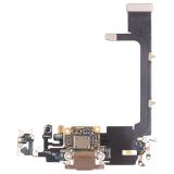 FLEX DI RICARICA + SMALL BOARD PER APPLE IPHONE 11 PRO 5.8 ORO ORIGINALE