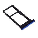 SIM TRAY PER HUAWEI P SMART+ PLUS / NOVA 3I INE-LX1 INE-L21 VIOLA / BLU