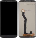 DISPLAY LCD + TOUCHSCREEN DISPLAY COMPLETO SENZA FRAME PER MOTOROLA MOTO E5 XT1944 NERO (USA VERSION)