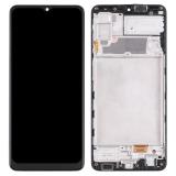 DISPLAY LCD + TOUCHSCREEN DISPLAY COMPLETO + FRAME PER SAMSUNG GALAXY A22 4G A225F NERO ORIGINALE (SERVICE PACK)