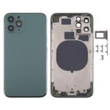 COVER POSTERIORE PER APPLE IPHONE 11 PRO 5.8 VERDE MATERIALE ORIGINALE