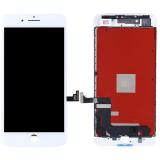 TOUCHSCREEN + DISPLAY LCD DISPLAY COMPLETO PER APPLE IPHONE 8 PLUS 5.5 C3F ORIGINALE BIANCO