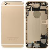 COVER POSTERIORE CON RICAMBI PER IPHONE 6 6G 4.7 ORO ORIGINALE