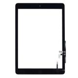 TOUCH E VETRO PER APPLE IPAD AIR / IPAD 5 / IPAD 9.7 2017 A1822 A1823 NERO ORIGINALE A+