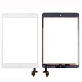 TOUCH + TASTO HOME FLEX COMPLETO PER APPLE IPAD MINI / IPAD MINI 2 ORIGINALE CON IC BIANCO