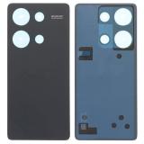 COVER POSTERIORE PER XIAOMI REDMI NOTE 13 PRO 4G (23117RA68G 2312FPCA6G) NERO ORIGINALE