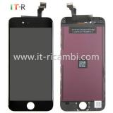 DISPLAY LCD + TOUCHSCREEN DISPLAY COMPLETO PER APPLE IPHONE 6G 4.7 IT-R NERO
