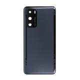 COVER POSTERIORE PER HUAWEI P40 ANA-AN00 ANA-N29 NERO ORIGINALE