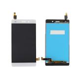 TOUCHSCREEN + DISPLAY LCD DISPLAY COMPLETO SENZA FRAME PER HUAWEI ASCEND P8 LITE BIANCO (NO LOGO)