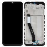 DISPLAY LCD + TOUCHSCREEN DISPLAY COMPLETO + FRAME PER XIAOMI REDMI 9 (M2004J19G M2004J19C) NERO ORIGINALE