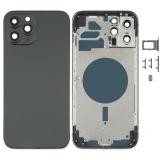 COVER POSTERIORE PER APPLE IPHONE 12 PRO MAX 6.7 NERO OEM