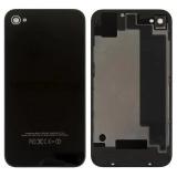 COVER POSTERIORE PER APPLE IPHONE 4S COLORE NERO