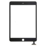 TOUCH E VETRO SENZA IC PER APPLE IPAD MINI 3 A1599 A1600 ORIGINALE NERO