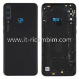COVER POSTERIORE PER HUAWEI Y6P MED-LX9 MED-LX9N NERO