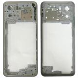 COVER CENTRALE B PER REALME C75 5G (RMX3943) NERO ORIGINALE