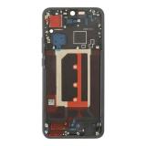 COVER CENTRALE A PER OPPO RENO13 PRO 5G (CPH2697 PKK110) GRIGIO / NERO ORIGINALE