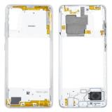 COVER CENTRALE B PER SAMSUNG GALAXY A41 A415F BIANCO