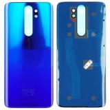 COVER POSTERIORE PER XIAOMI REDMI NOTE 8 PRO BLU (M1906G7I M1906G7G) ORIGINALE