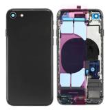 COVER POSTERIORE CON RICAMBI PER APPLE IPHONE SE 2020 4.7 NERO MATERIALE ORIGINALE