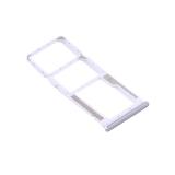 DUAL SIM TRAY PER XIAOMI REDMI NOTE 10S (M2101K7BG M2101K7BI M2101K7BNY) / REDMI NOTE 10 BIANCO