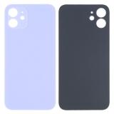 COVER POSTERIORE DI VETRO (BIG HOLE) PER APPLE IPHONE 12 MINI 5.4 VIOLA