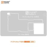 AMAOE IP13PROMAX 0.08mm STENCIL REBALLING BGA A STRATO INTERMEDIO PER APPLE IPHONE 13 PRO MAX