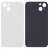 COVER POSTERIORE DI VETRO (BIG HOLE) PER APPLE IPHONE 13 6.1 BIANCO