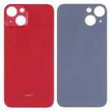 COVER POSTERIORE DI VETRO (BIG HOLE) PER APPLE IPHONE 13 6.1 ROSSO