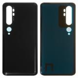 COVER POSTERIORE PER XIAOMI MI NOTE 10 (M1910F4G) / MI CC9 PRO / MI NOTE 10 PRO (M1910F4S) NERO ORIGINALE