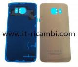 COVER POSTERIORE COPRIBATTERIA ORIGINALE PER SAMSUNG GALAXY S6 G920F ORO