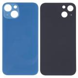 COVER POSTERIORE DI VETRO (BIG HOLE) PER APPLE IPHONE 13 6.1 BLU