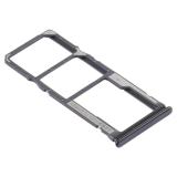 SIM TRAY PER XIAOMI REDMI 9 (M2004J19G M2004J19C) GRIGIO / NERO