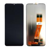 DISPLAY LCD + TOUCHSCREEN DISPLAY COMPLETO SENZA FRAME PER SAMSUNG GALAXY A03s A037G NERO ORIGINALE (SERVICE PACK)