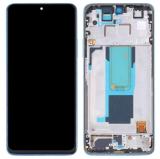 TOUCHSCREEN + DISPLAY OLED DISPLAY COMPLETO + FRAME PER XIAOMI REDMI NOTE 11 PRO+ 5G (21091116UG 21091116UC) BIANCO / BLU ORIGINALE (SERVICE PACK)