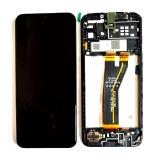 TOUCHSCREEN + DISPLAY LCD DISPLAY COMPLETO + FRAME PER SAMSUNG GALAXY M14 M146B NERO ORIGINALE (SERVICE PACK)